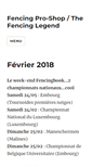 Mobile Screenshot of fencingbook.be